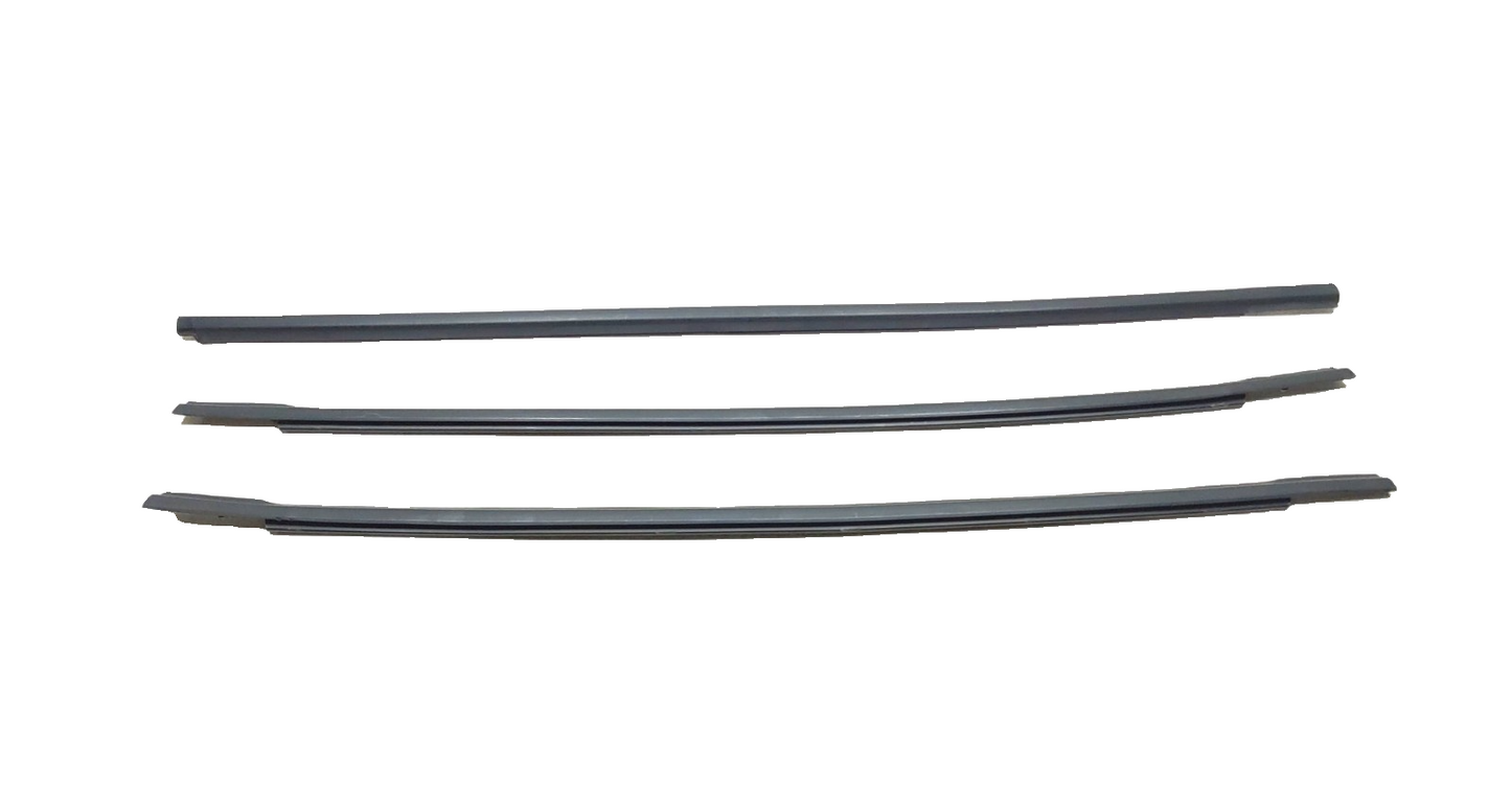 2012-2017 Hyundai Accent Exterior Door Window Belt Molding 3 Pcs