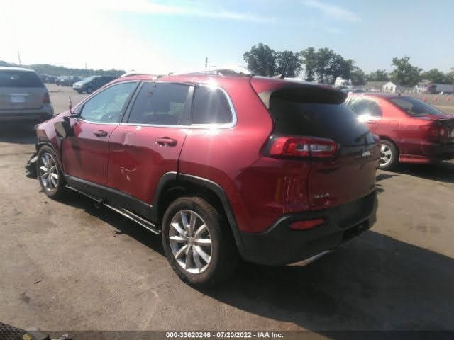 2016 Jeep Cherokee Trunk Lid Tailgate Trim Panel OEM
