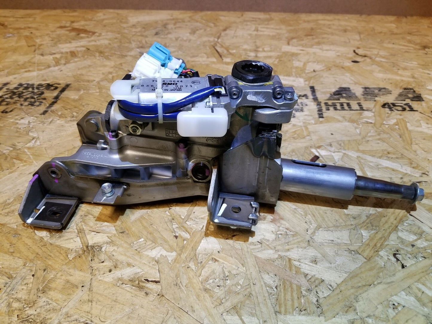 10 11 12 13 Acura Mdx Steering Column W/ Motors Assembly OEM