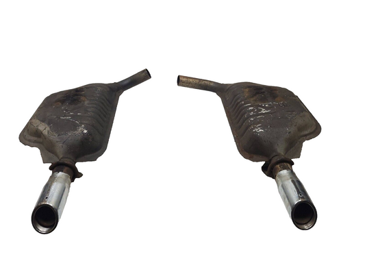 06 - 09 Mercury Milan Rear Exhaust Muffler Pair OEM