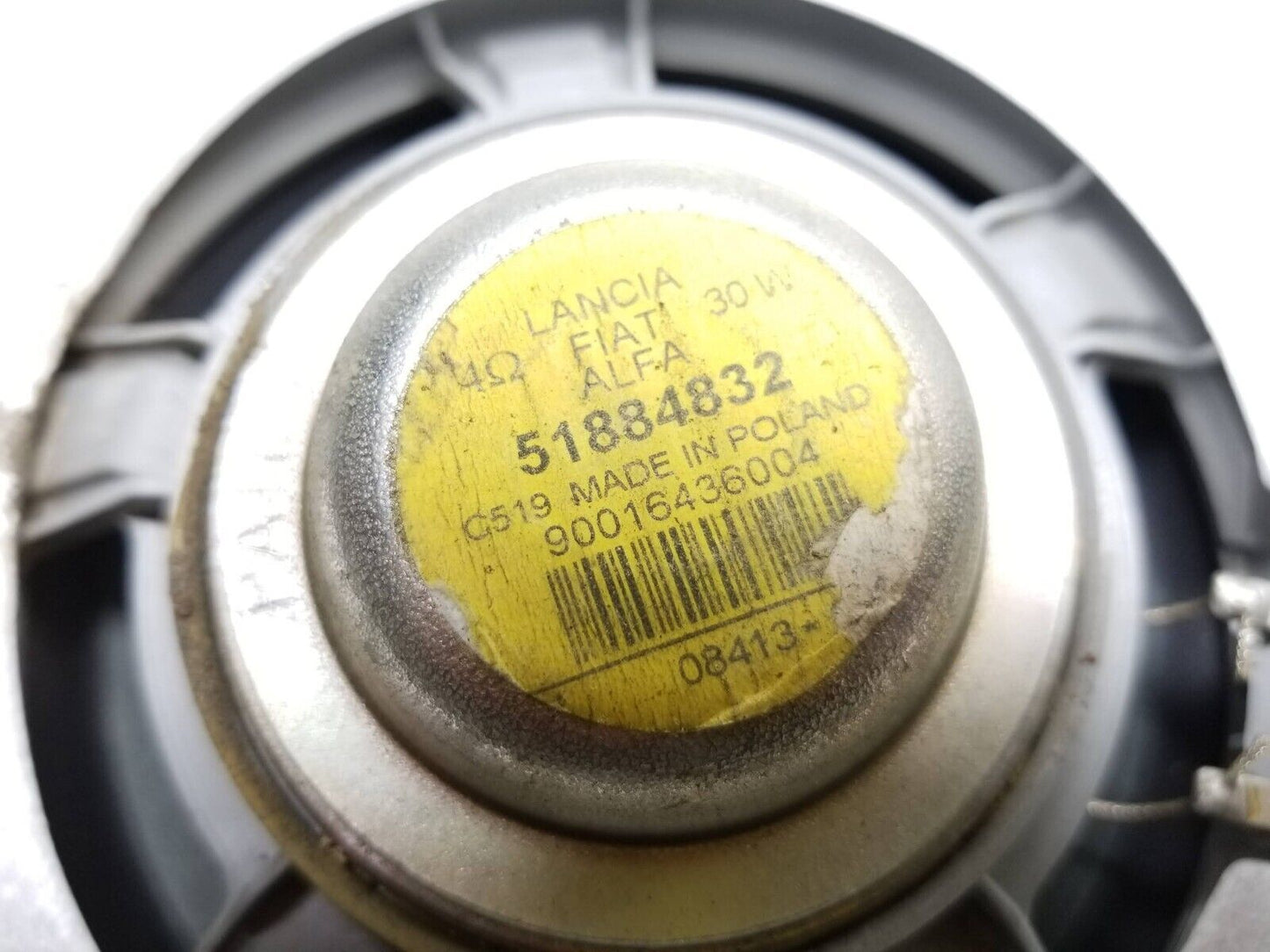 14-17 Fiat 500l Door Audio Speaker 4pcs  OEM
