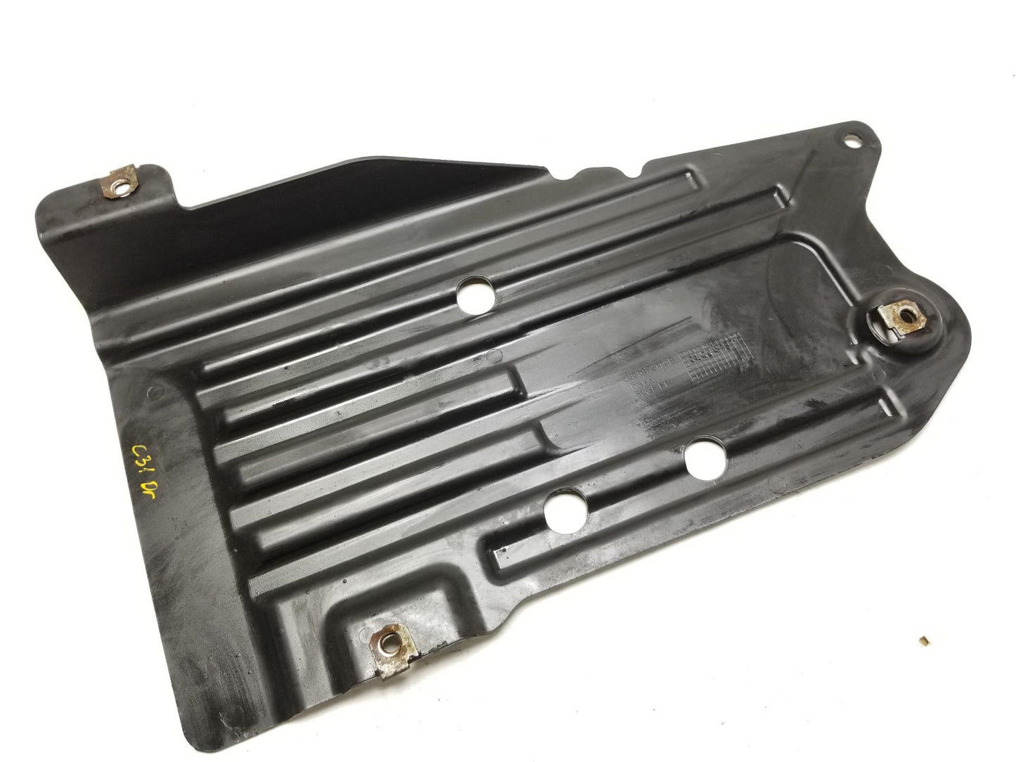 2012 Jeep Grand Cherokee Left Brake Bundle Shield Skid Plate Cover OEM