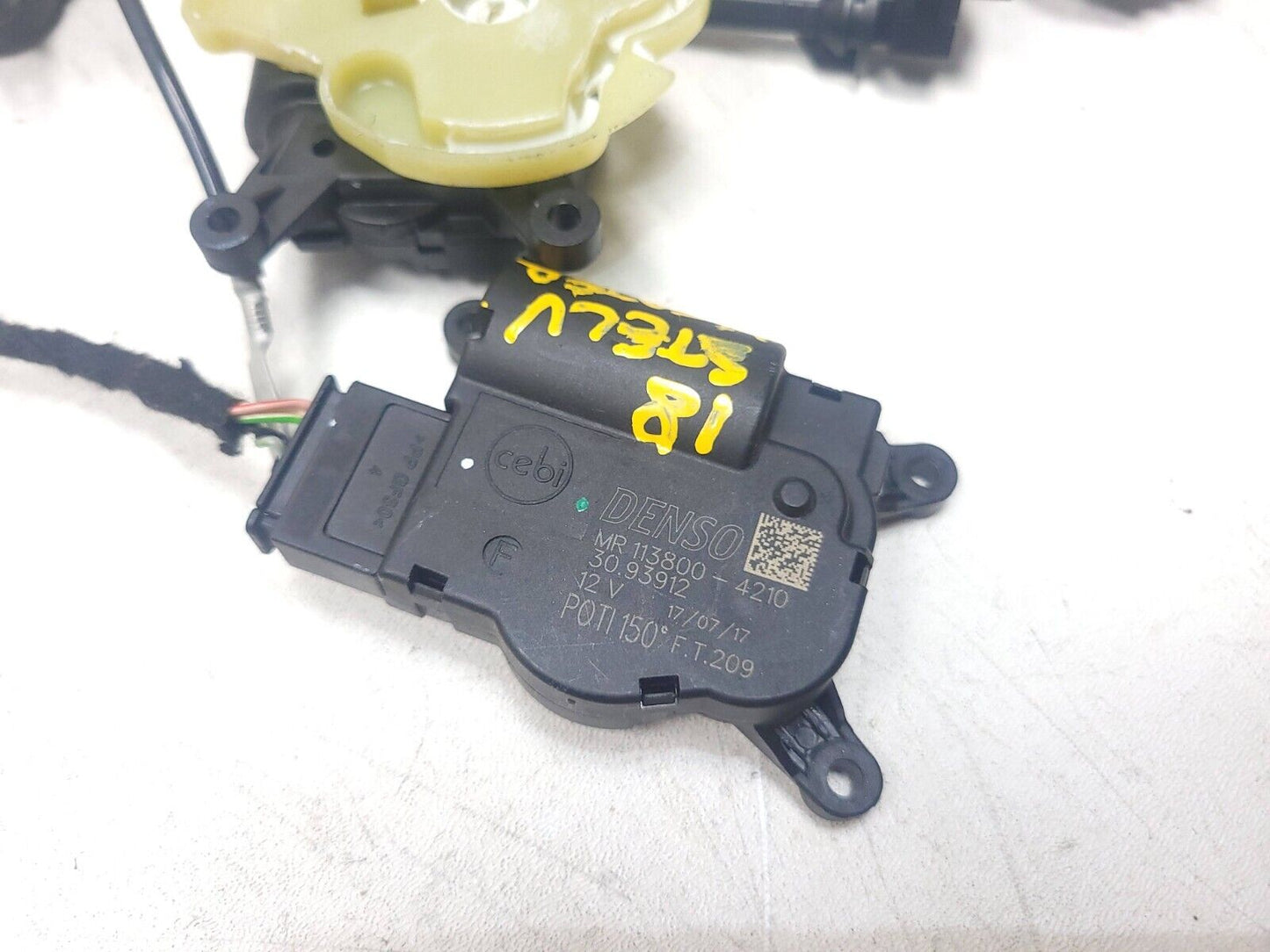 2017-23 Alfa Romeo Stelvio HVAC AC Heater Actuator Flap Motor & Wire Harness OEM