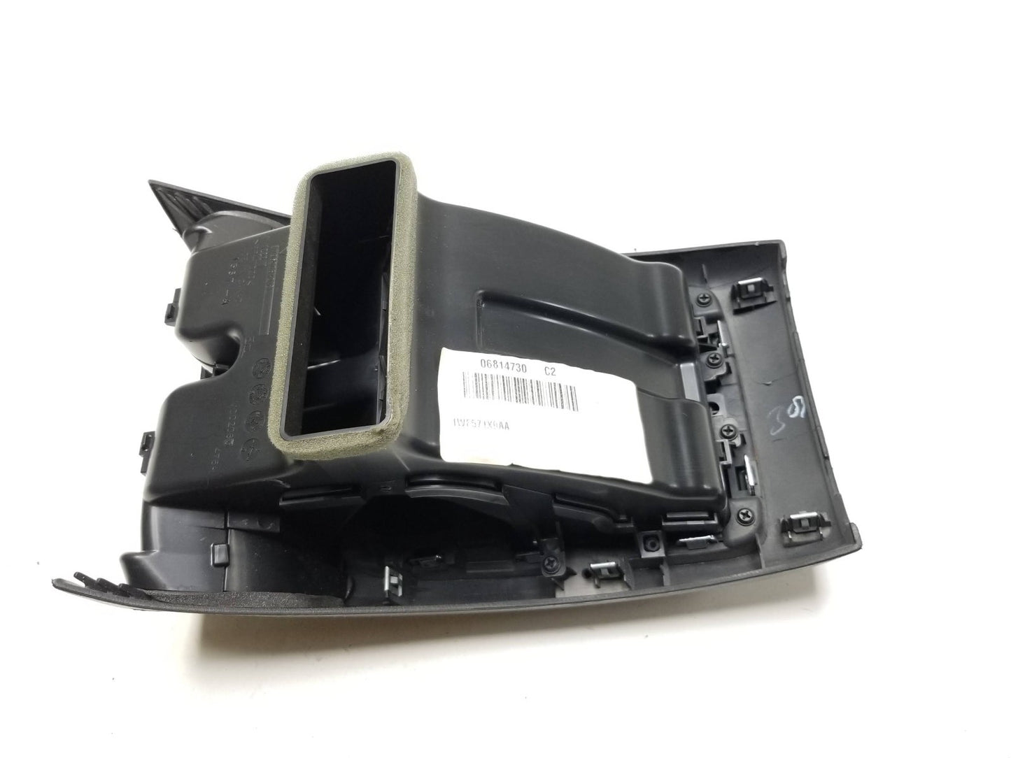 2012 Jeep Grand Cherokee Rear Center Console Trim W/ Air Vent OEM