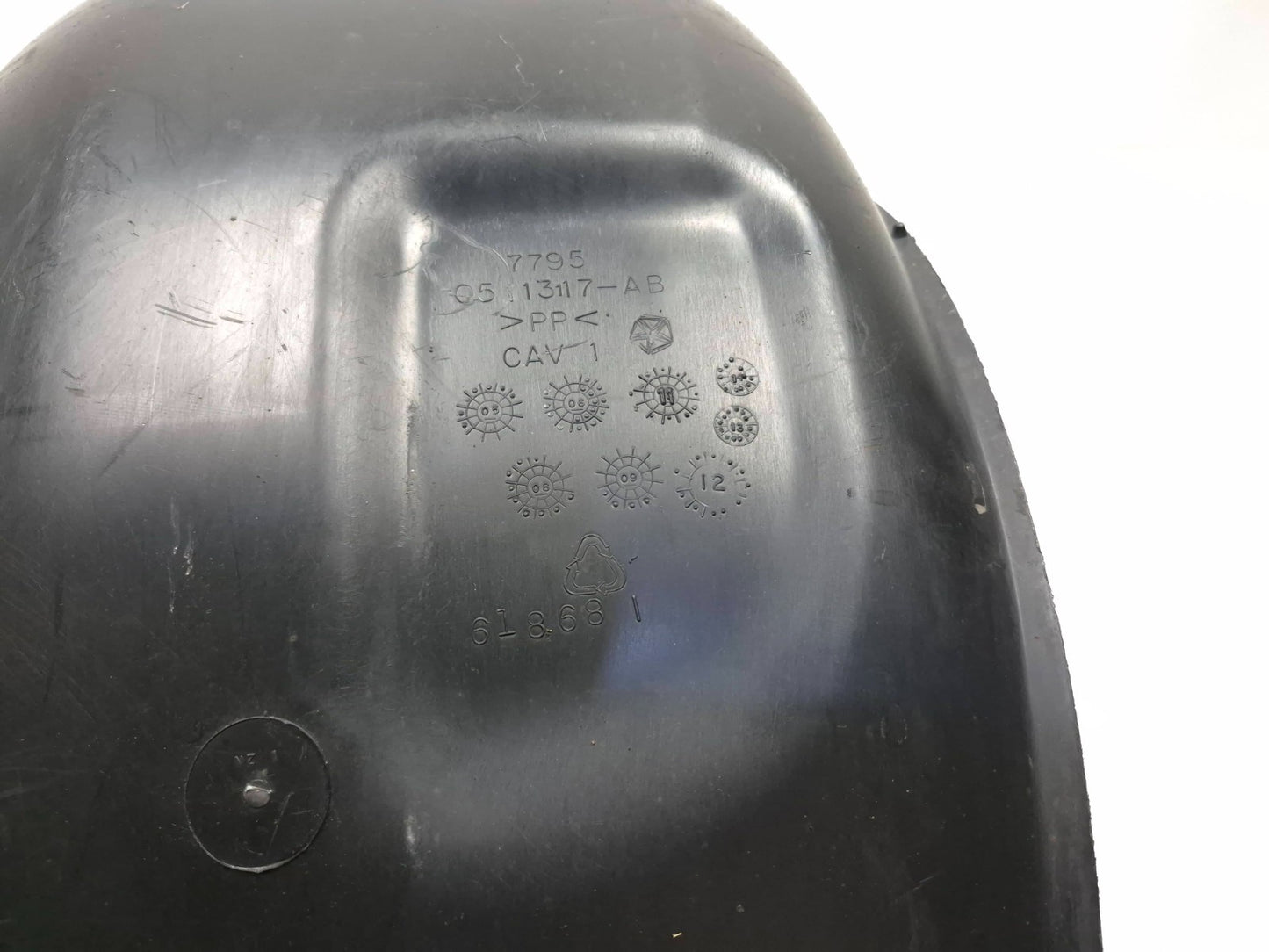 2016 Dodge Grand Caravan Fender Liner Splash Guard 3pcs OEM