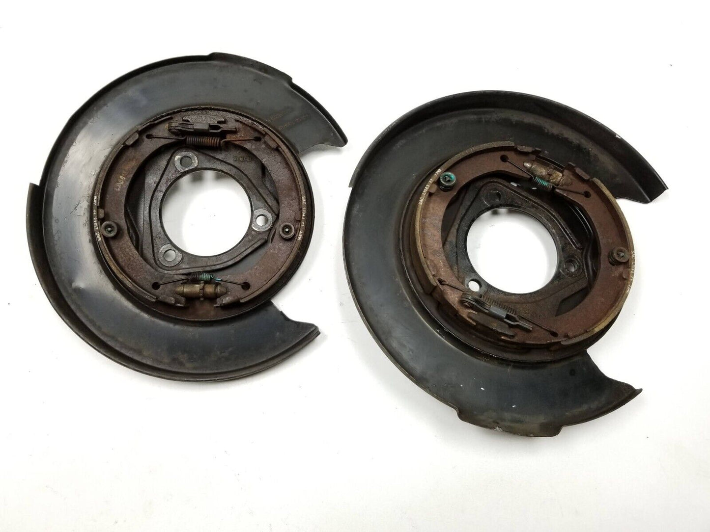 13 14 15 16 GMC Acadia Rear Brake Disc Rotor Guard Left & Right Pair OEM