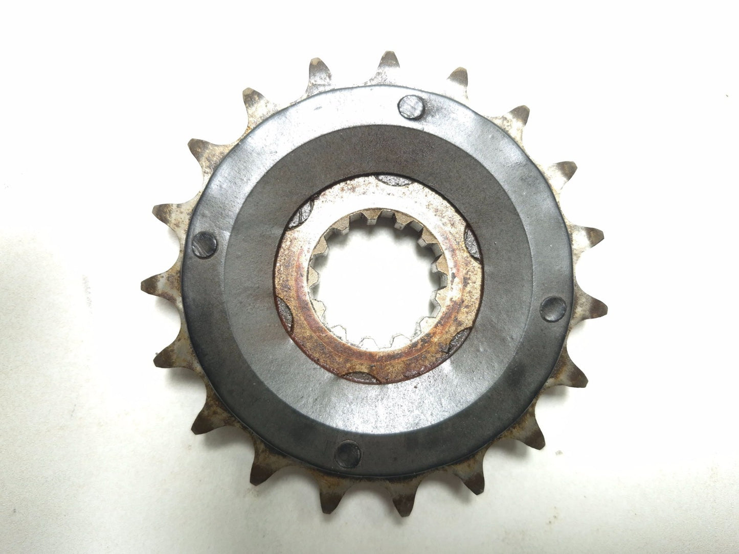 2008 Triumph Sprint St Rear & Front Sprocket Hub & Drive Chain Set OEM