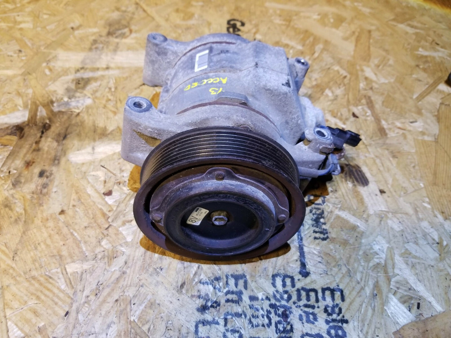 13 14 15 Honda Accord 2.4l A/c Compressor OEM
