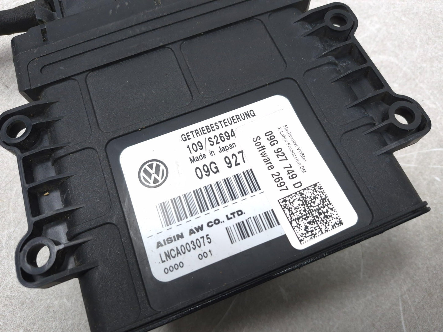 2015 Volkswagen Golf Tcm Transmission Control Module *transmission Code:ppu* OEM