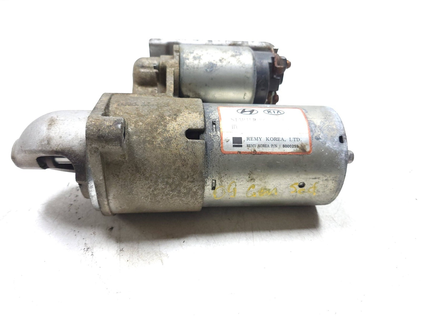 09-12 Hyundai Genesis Starter Motor 36100-3f010 4.6l