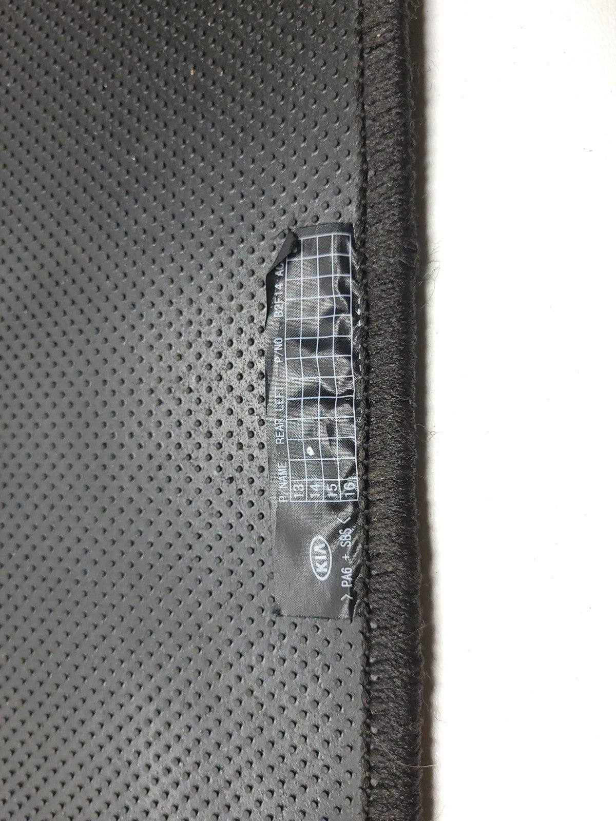 2016 Kia Soul Floor Mat 4pcs OEM