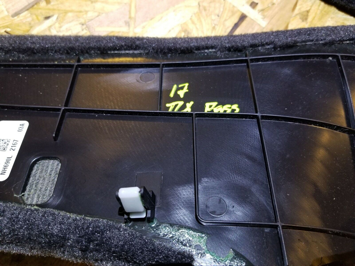 15 16 17 Acura TLX Center Console Left & Right Side Carpet Trim Cover OEM