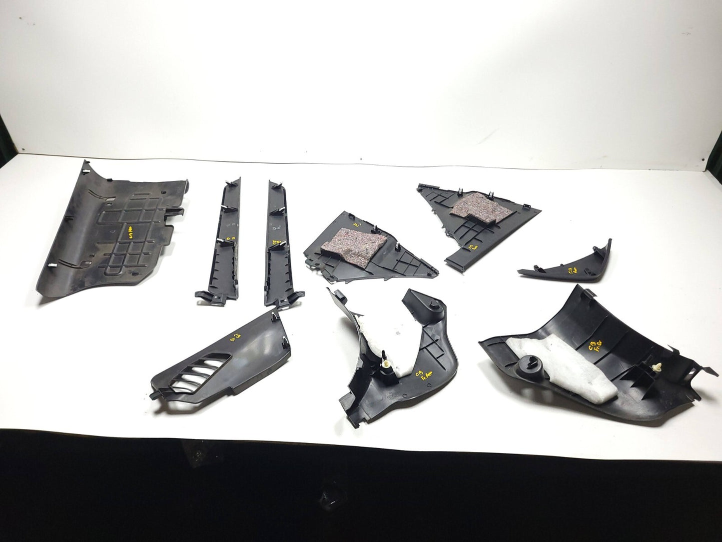 2007 - 2015 Mazda Cx-9 Front Dash Console Cover Trim Panel 9pcs OEM