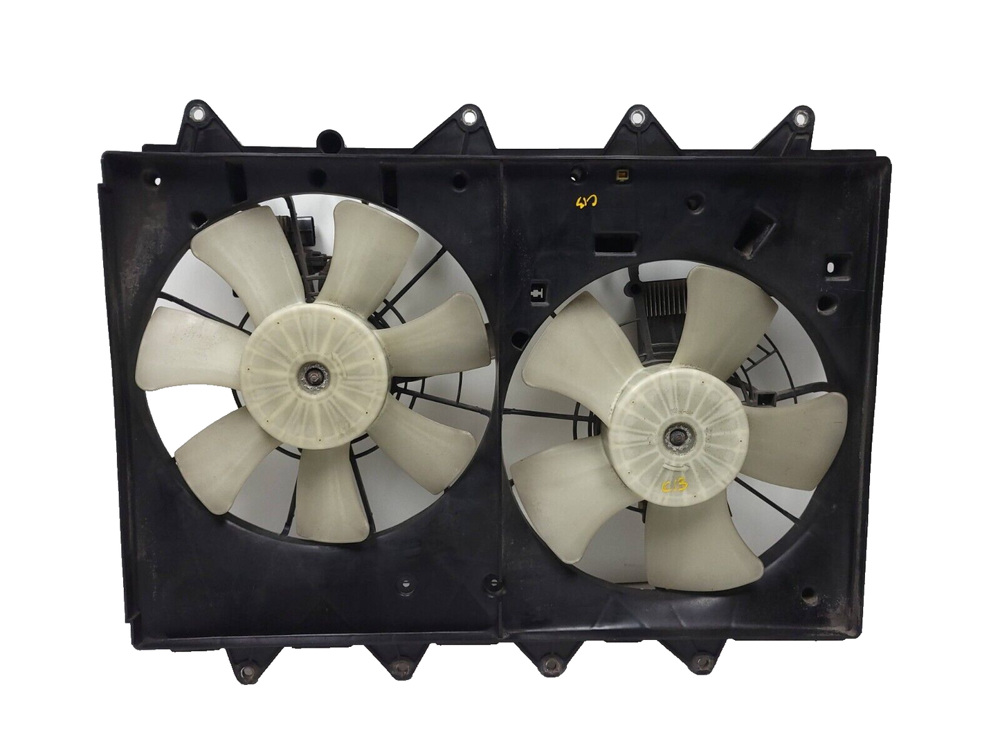 2009 - 2015 Mazda Cx-9 Front Radiator Dual Fan Motor Assembly OEM