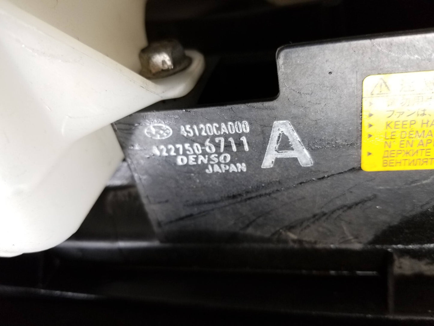 2015 Scion Fr-s Radiator Fan Condenser Shroud OEM