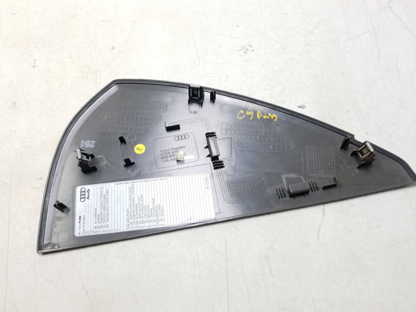2009 - 2017 Audi Q5 Dash End Cap Cover Trim Pair OEM