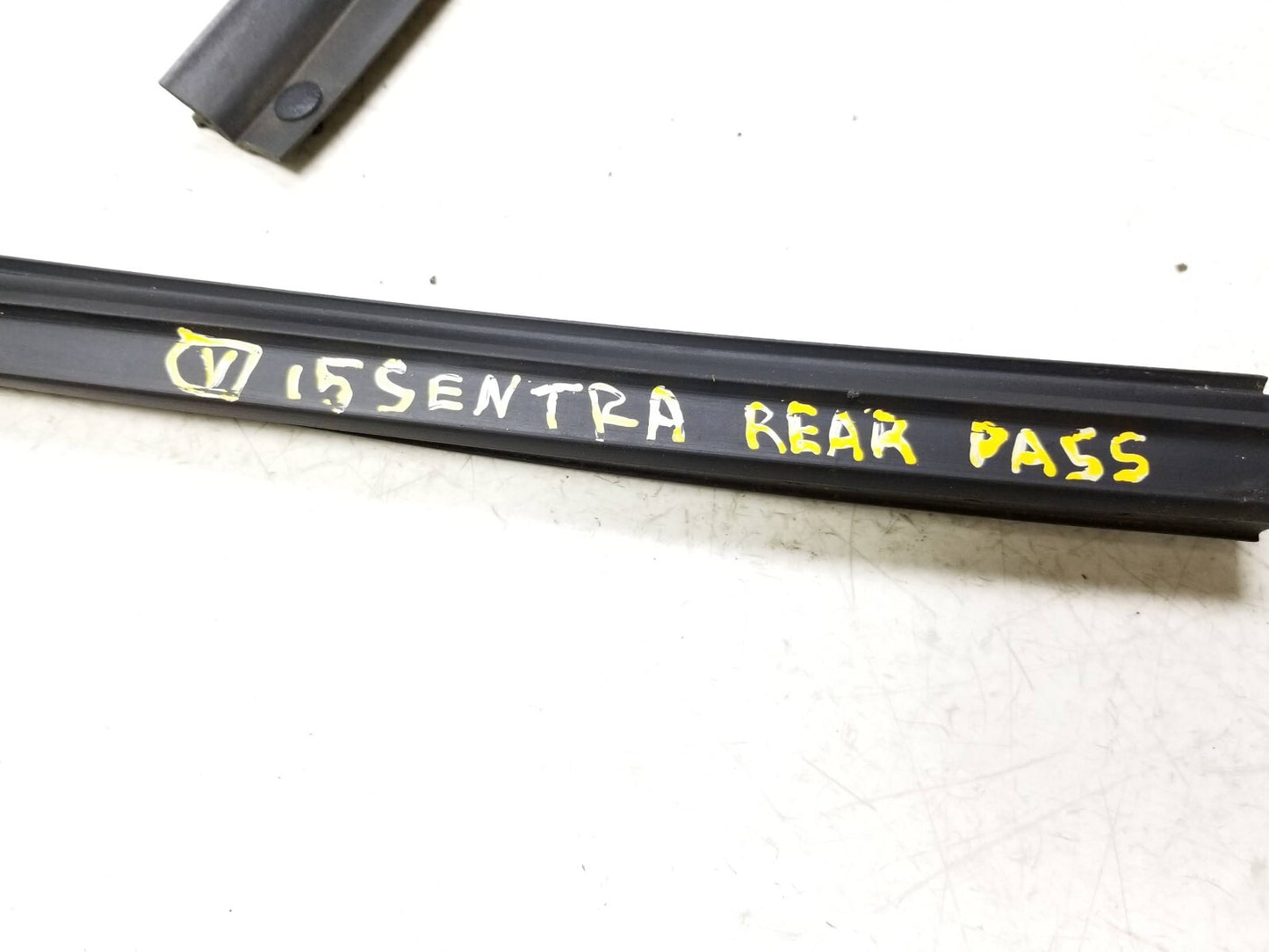 2015-2019 Nissan Sentra Door Weatherstrip Seal & Belt Rear Passenger Side Rh OEM