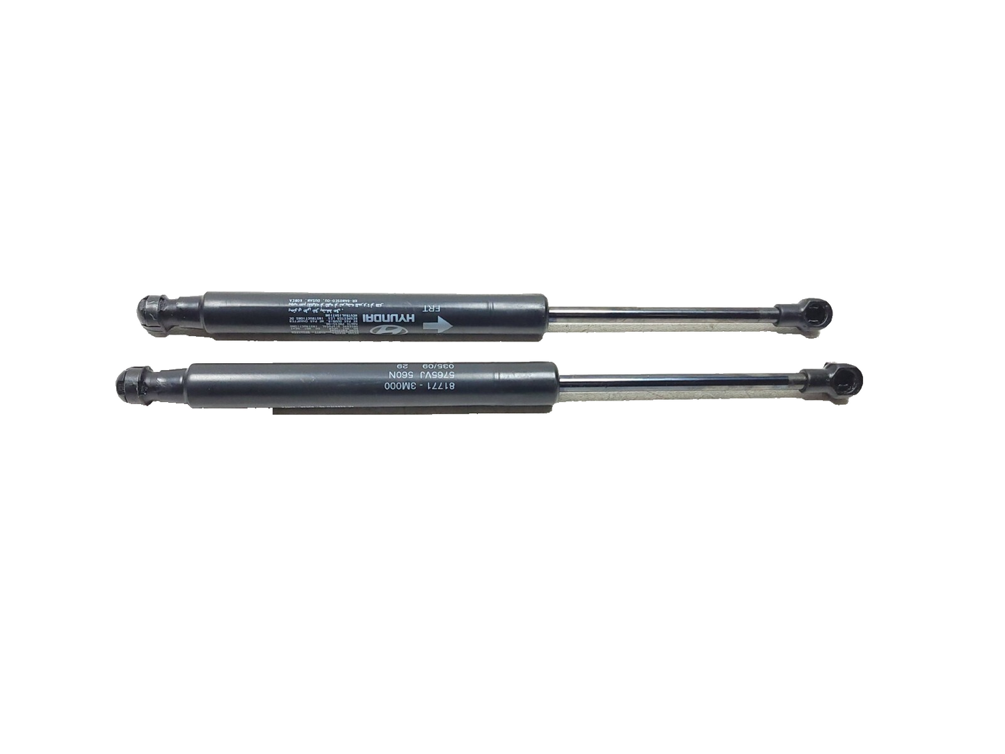09-14 Hyundai Genesis Trunk Lid Strut Lift Support Pair 81771-3m000 OEM Sedan