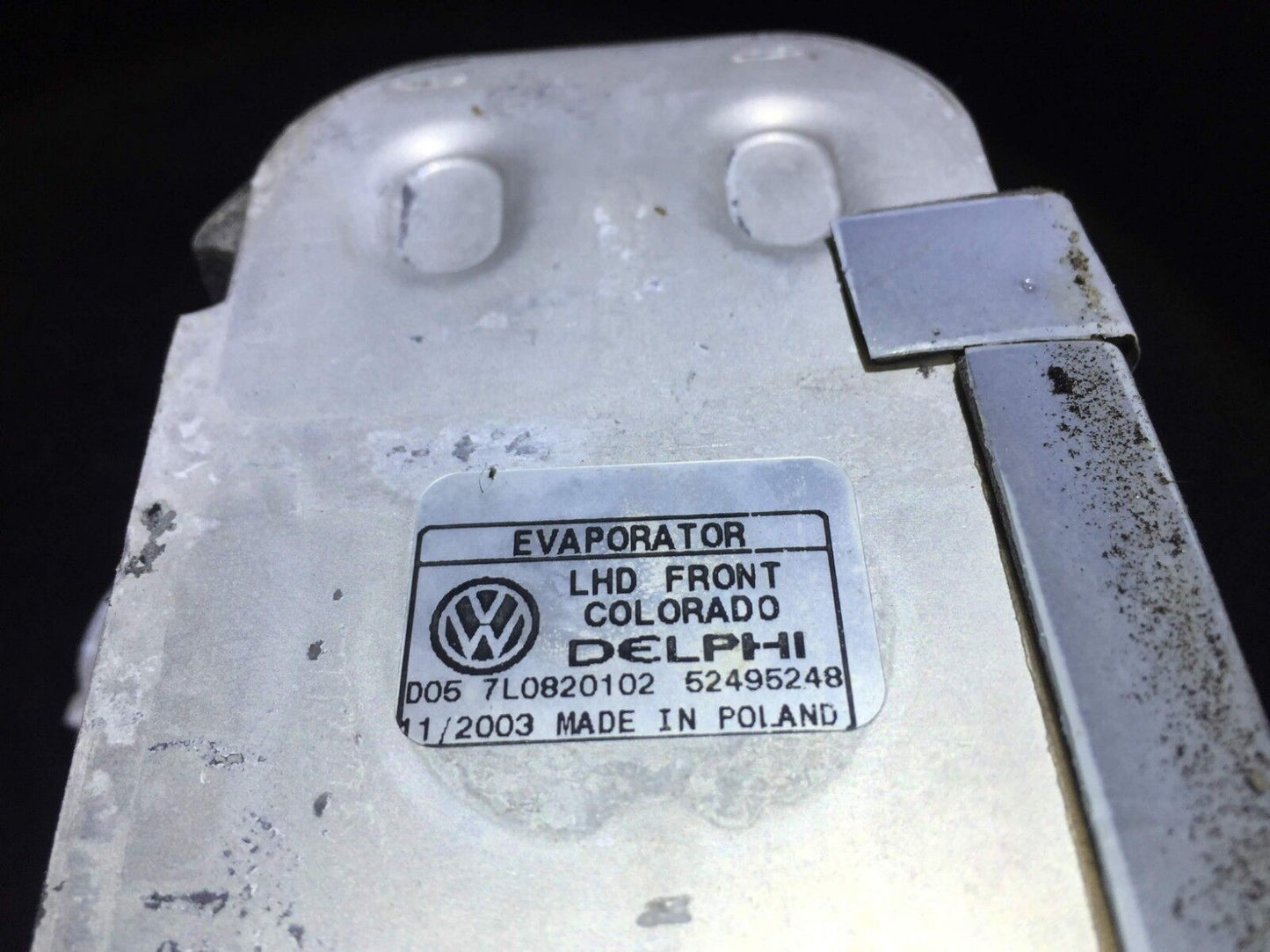 03 04 05 06 Porsche Cayenne Front AC Evaporator OEM
