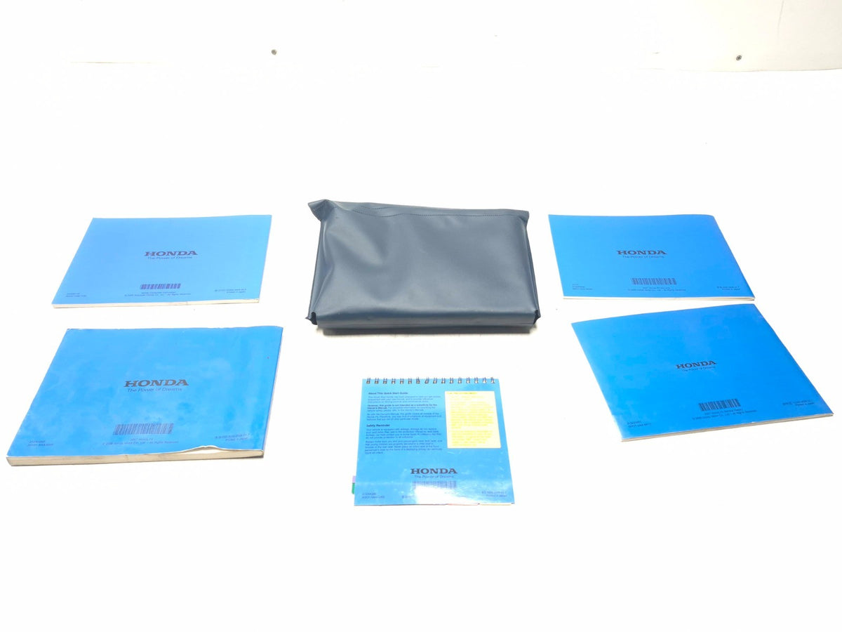 2007 Honda Fit Owners Manual W/ Case Set OEM