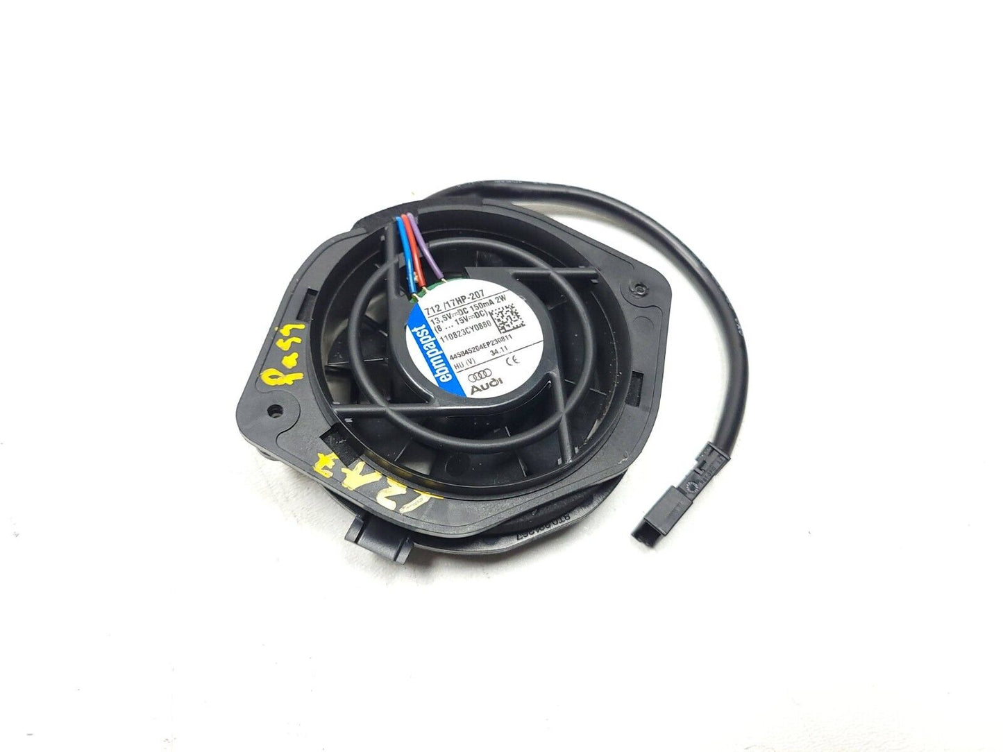 12 - 17 Audi A7 Front Passenger Seat Cooling Fan Blower Pair OEM