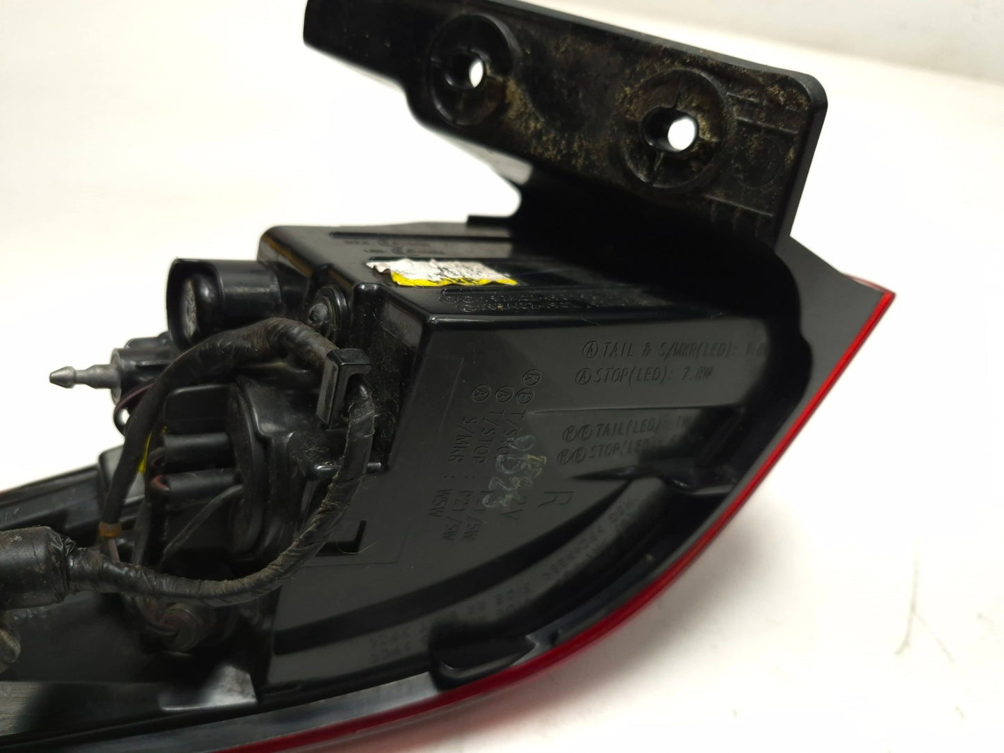 2019 Hyundai Kona Tail Light Led Right Passenger Side OEM