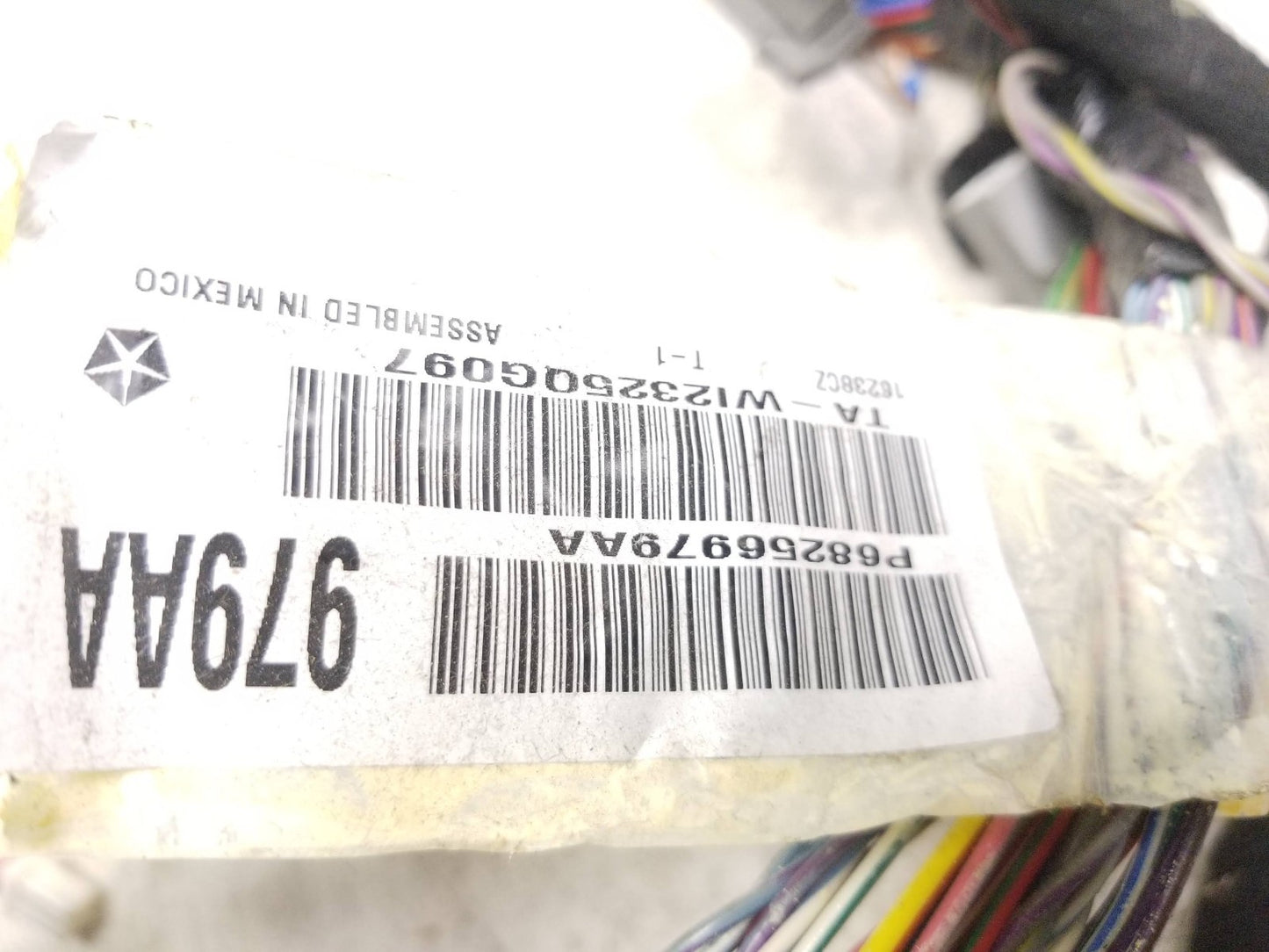 2015 - 2017 Dodge Grand Caravan Dashboard Instrument Panel Wiring Harness OEM
