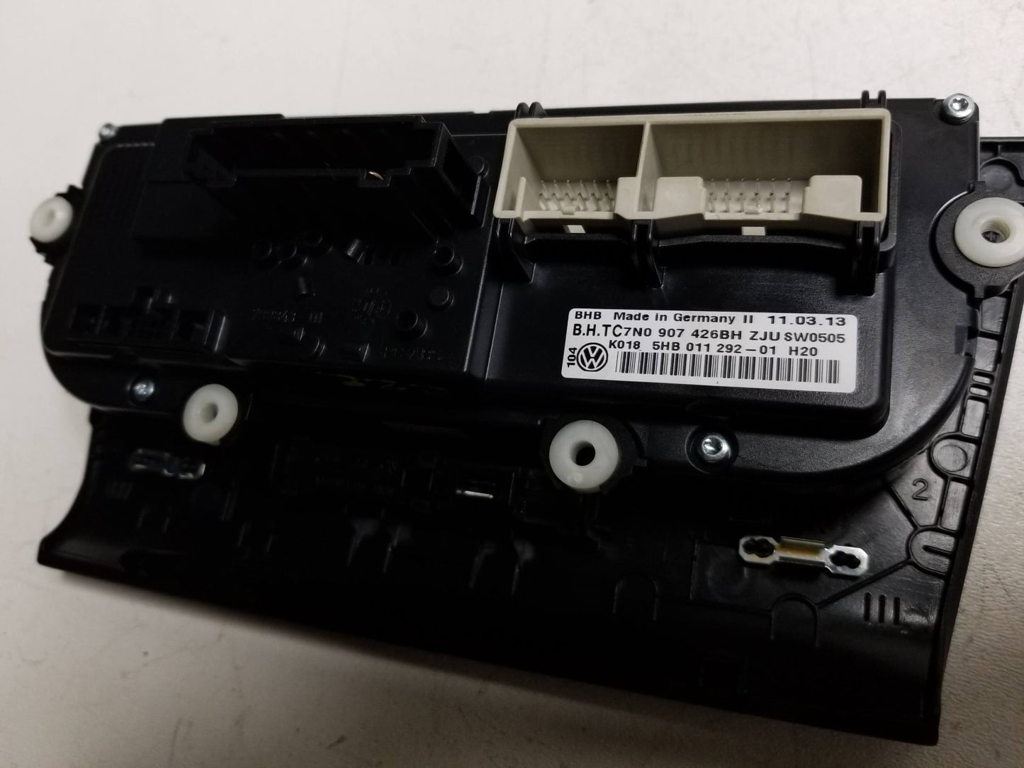 2011 - 2015 VW Golf GTI AC Heater Control Panel OEM