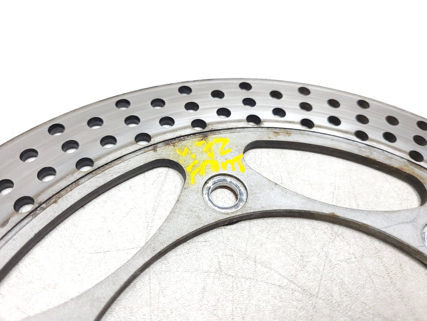1987 1988 Honda Cbr1000f Hurricane Brake Rotor Disc Front & Rear 3pcs OEM
