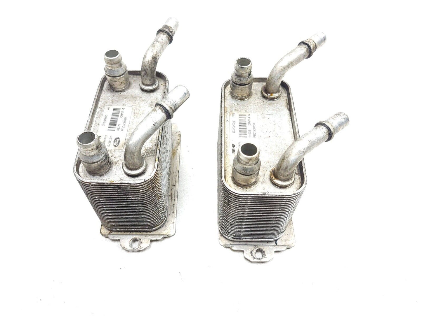 2006-2009 Range Rover Engine & Automatic Transmission Oil Cooler 2pcs 4.2l OEM