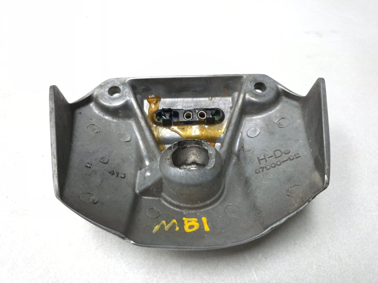 2003 Harley-davidson Fxdl Anniversary Dyna Headlight Visor Cover OEM