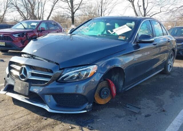 15-20 Mercedes C300 W205 Rear Trunk Spare Tire Lower Tray Well A2056100175 OEM