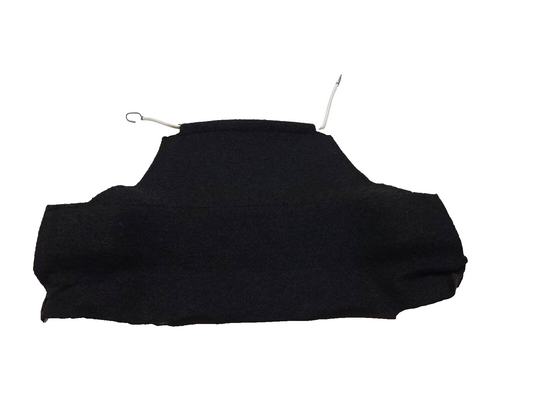 2010-1019 Jaguar XJ Front Seat Back Carpet Cover Trim Passenger Right OEM