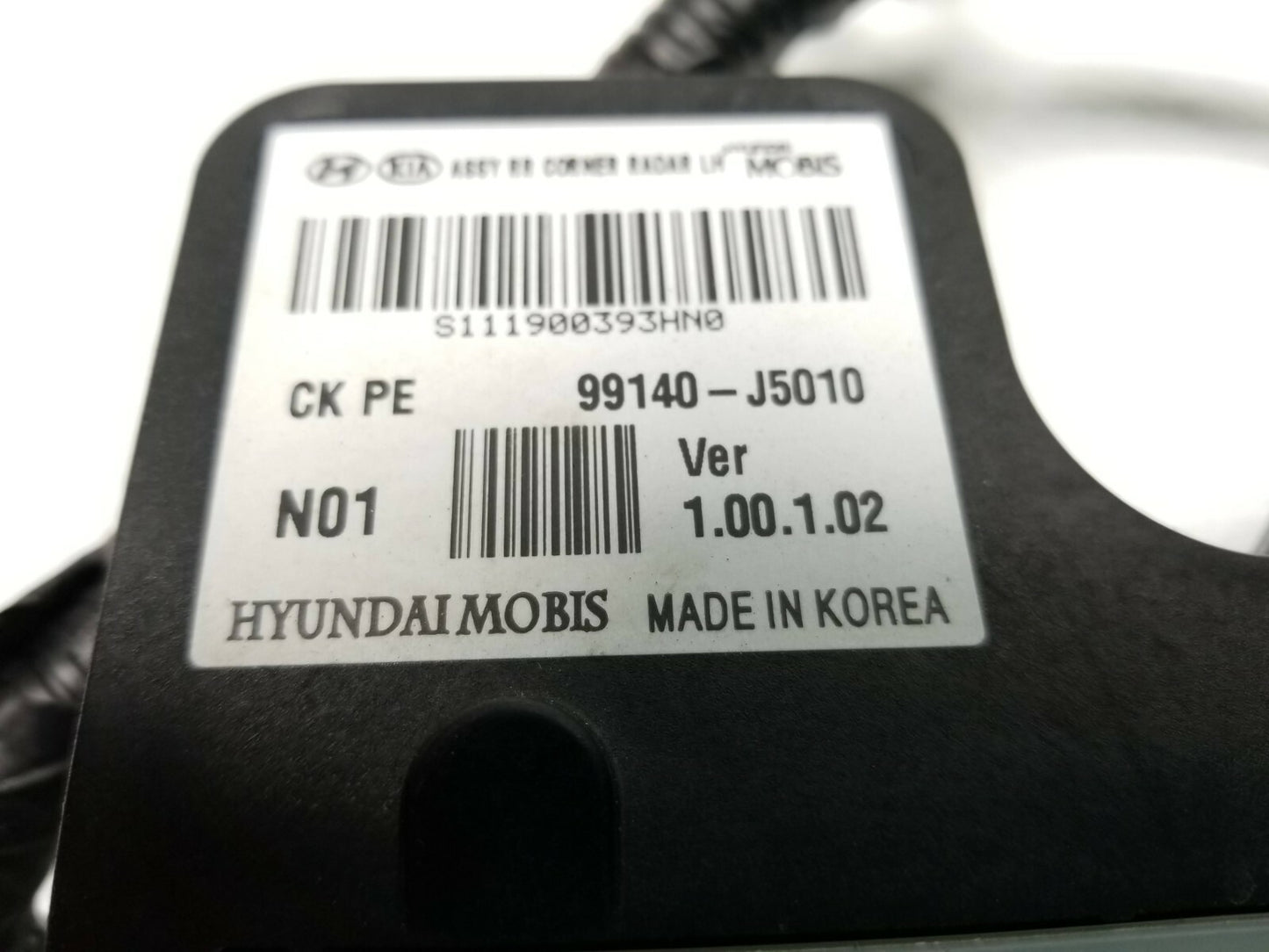 2022 Kia Stinger Blind Spot Module Rear Driver Side Left OEM