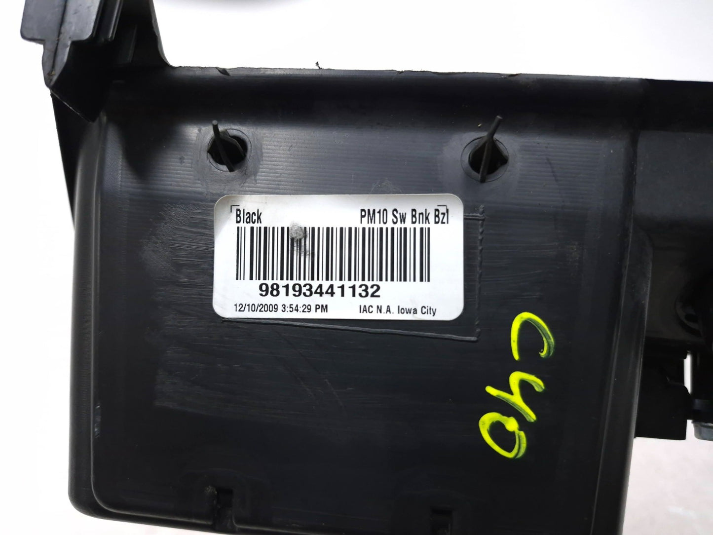 2010 Dodge Caliber Sxt Ashtray Lighter Hazard Center Console Storage OEM