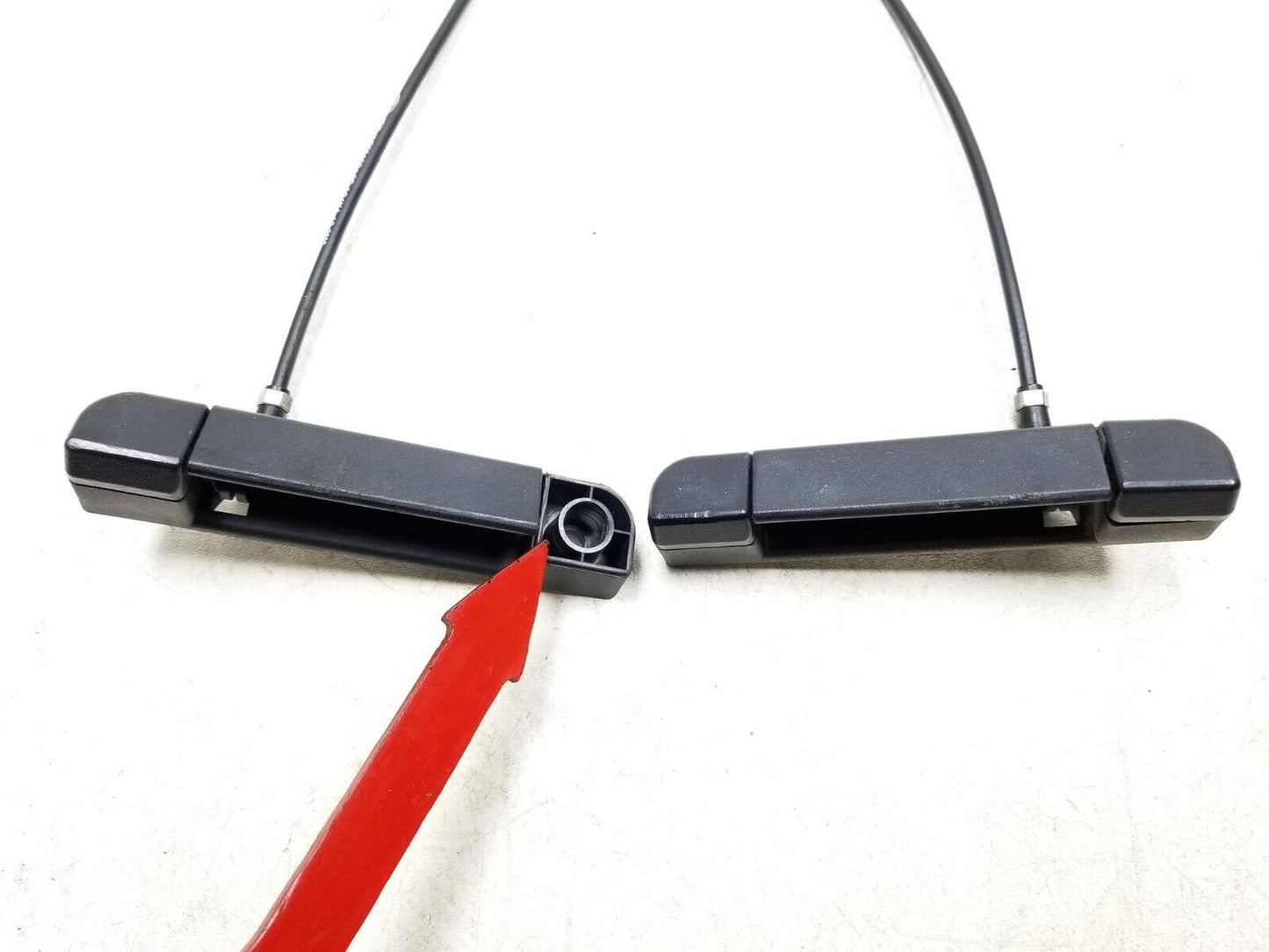 10 - 13 Ford Transit Connect Sliding Door Interior Handle Left & Right Pair OEM
