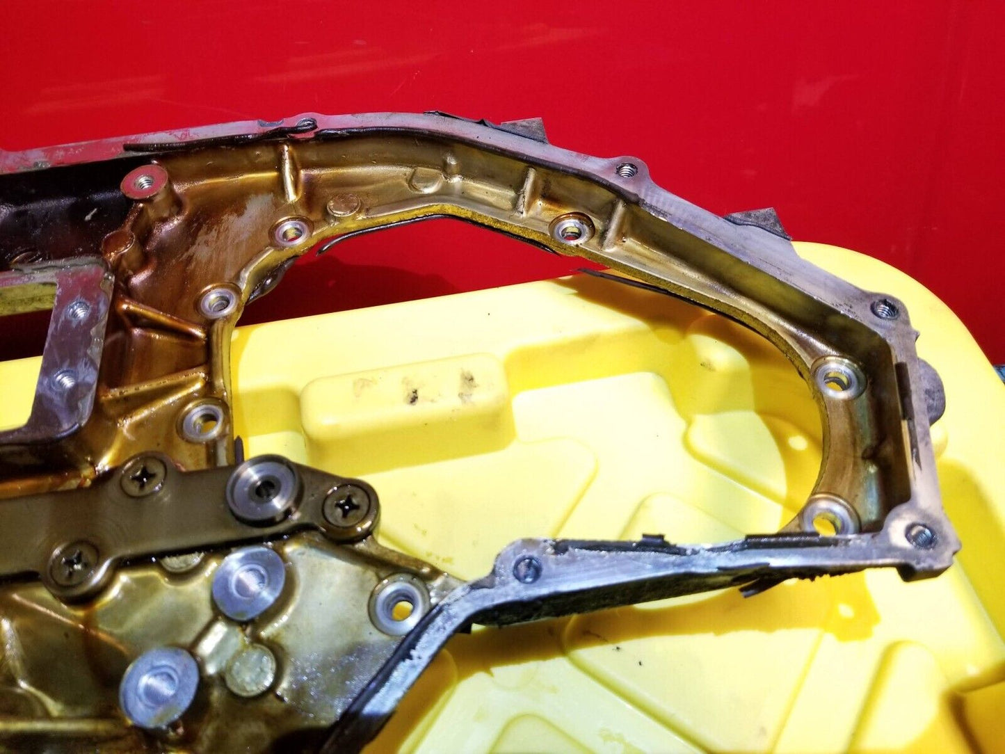 09-13 Infiniti G37 X Engine Rear Timing Cover Vq37vhr OEM ✅