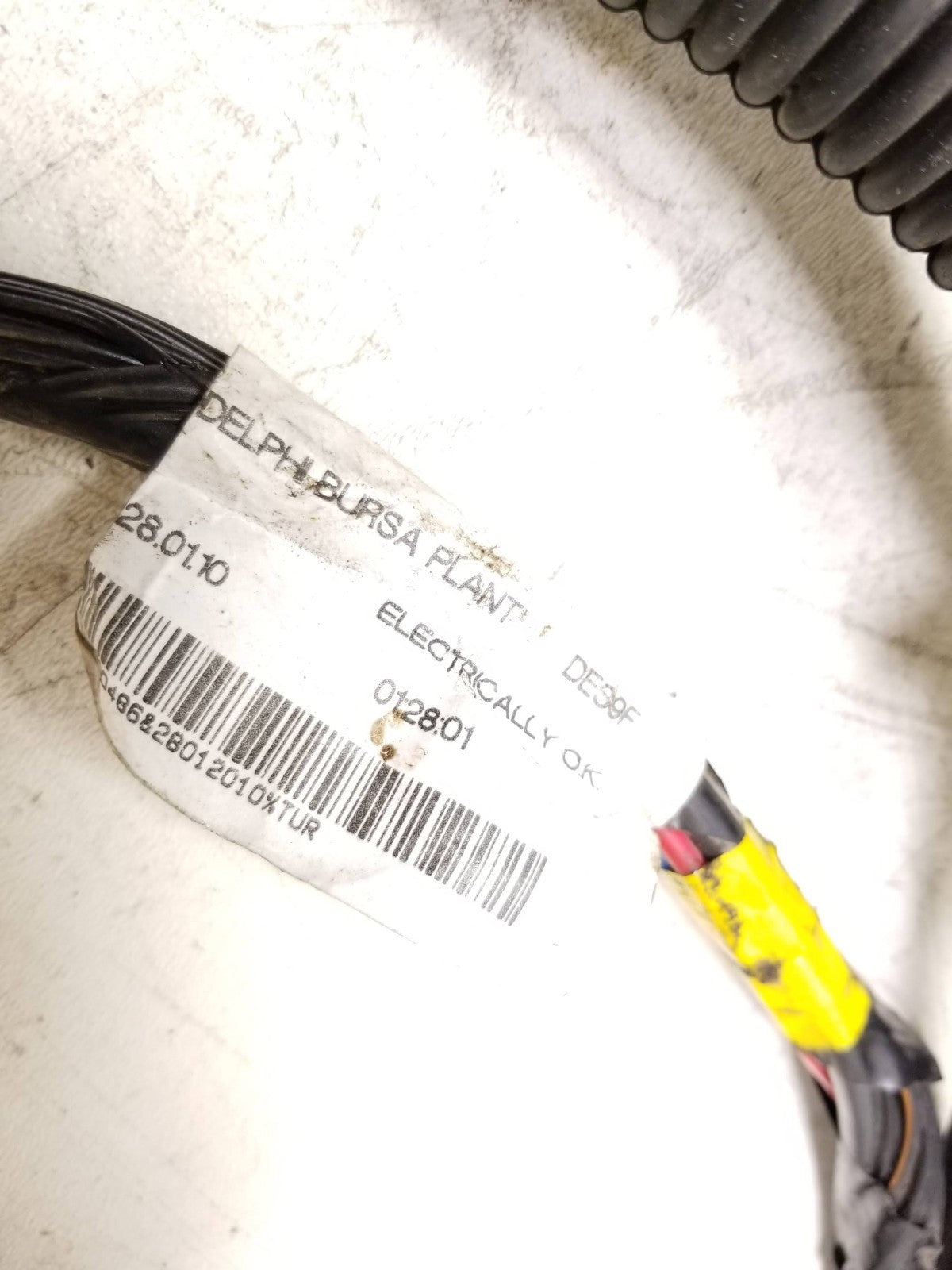 2010 Volvo Xc60 Trunk Wire Harness OEM