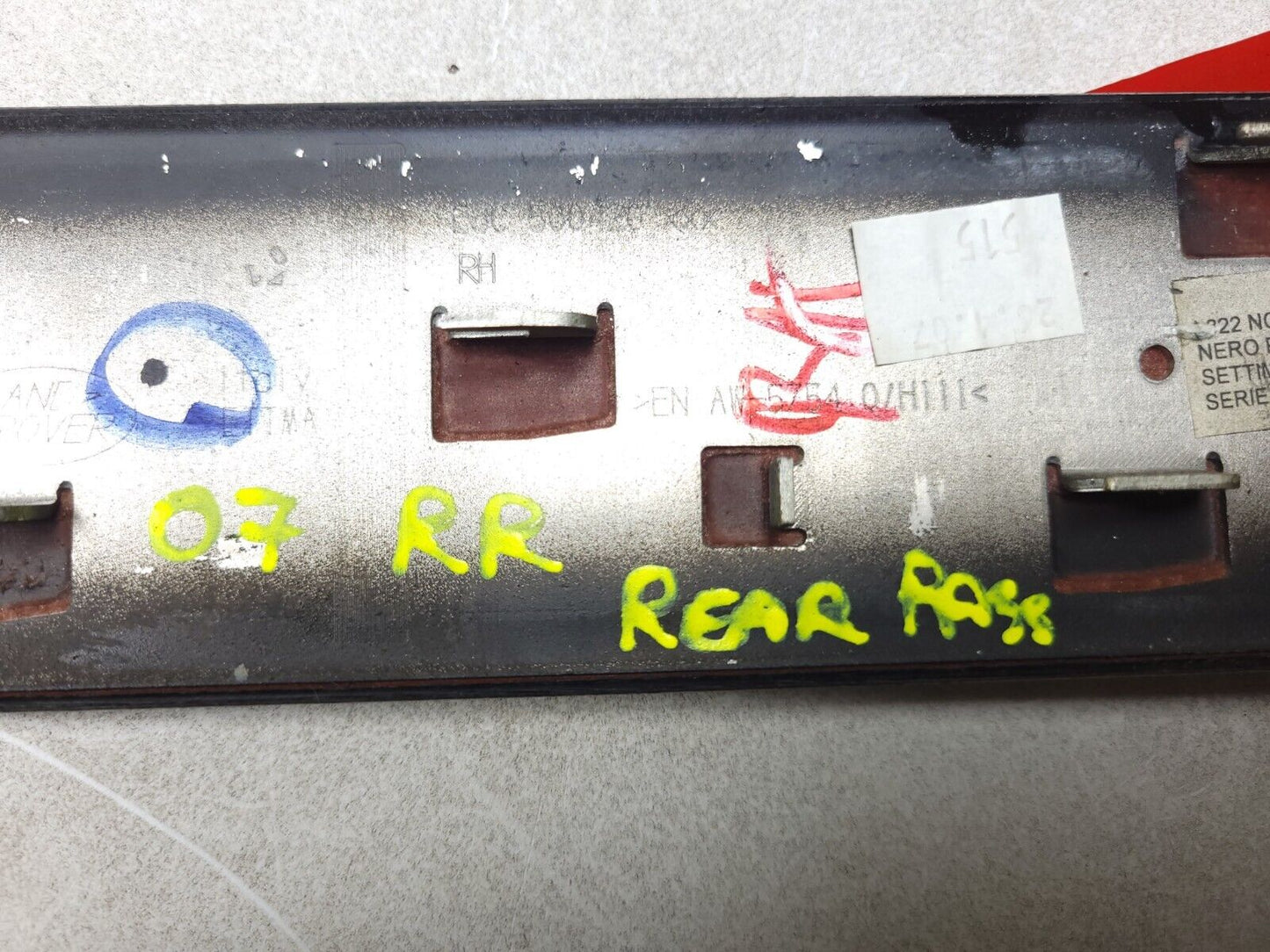 2006-2009 Range Rover Rear Door Trim Molding Right Passenger Side OEM
