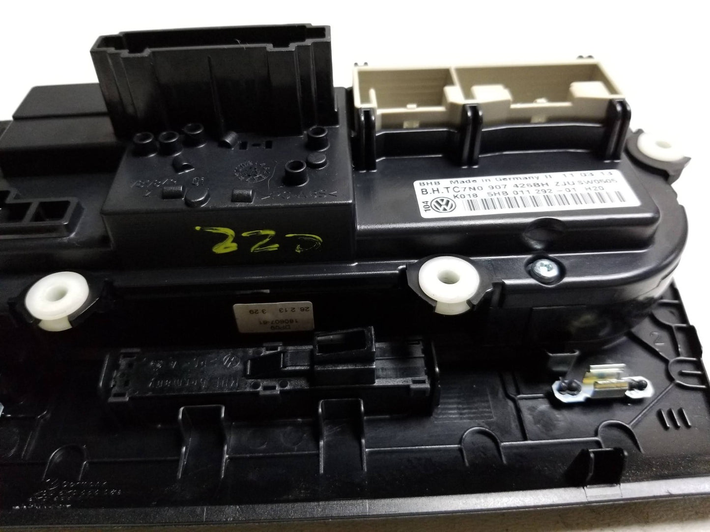 2011 - 2015 VW Golf GTI AC Heater Control Panel OEM