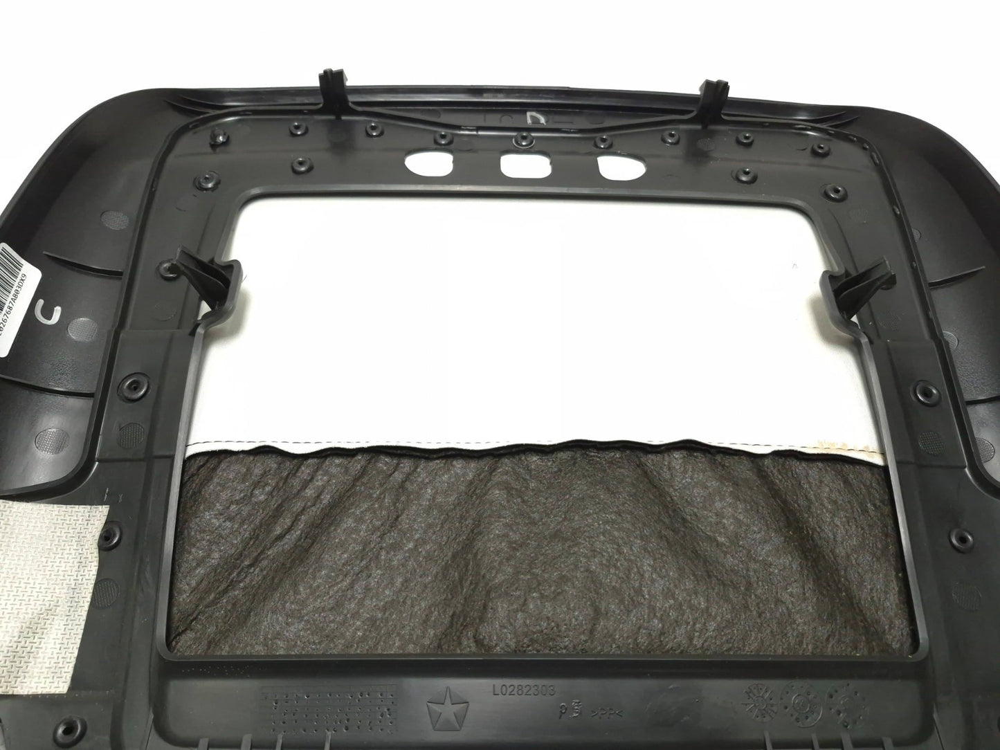 2020 Dodge Challenger Front Seat Back Cover Trim Panel Right Passenger Side OEM