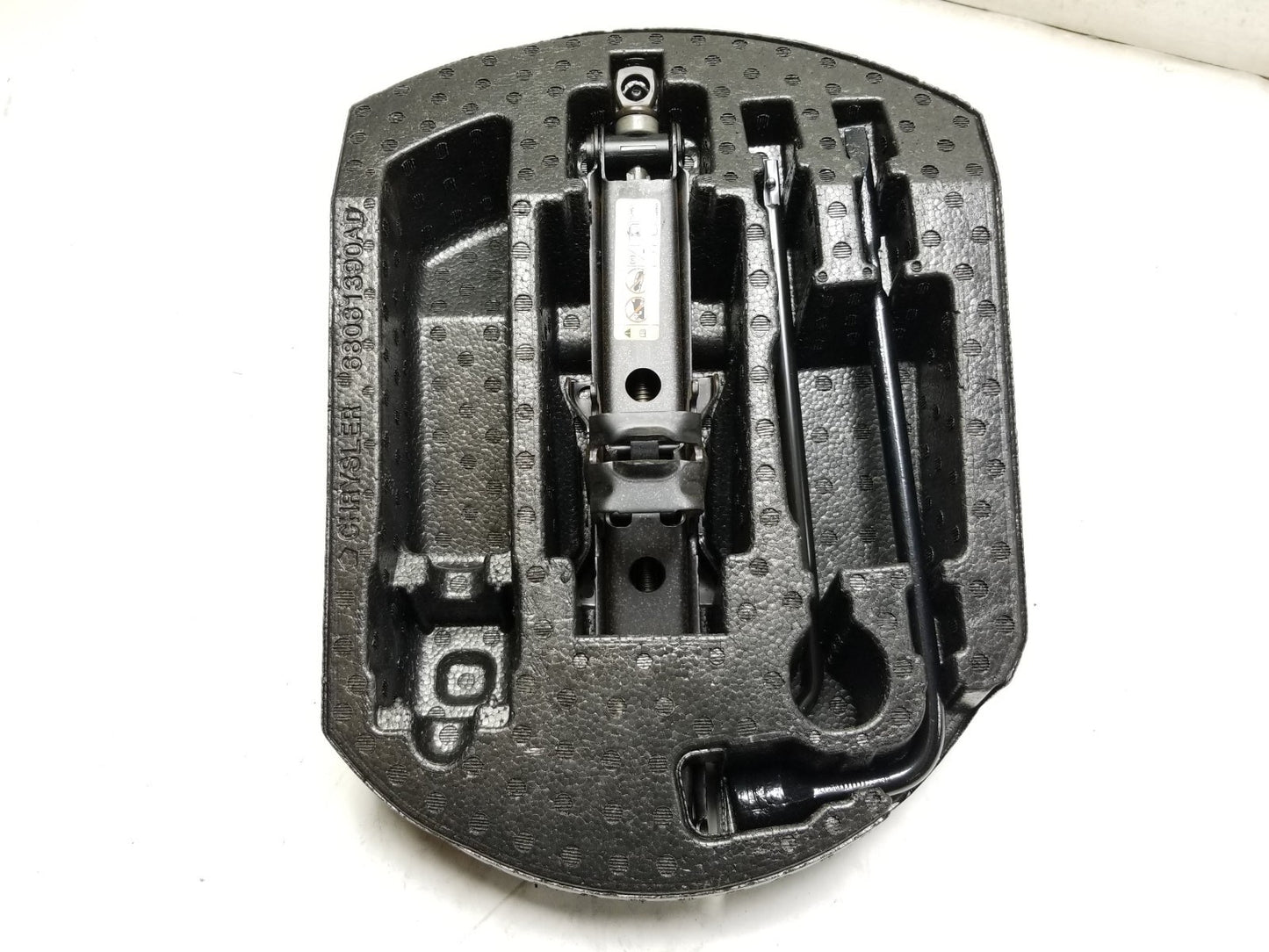 2012 Jeep Grand Cherokee Spare Tire Tool Kit W/ Storage Box OEM
