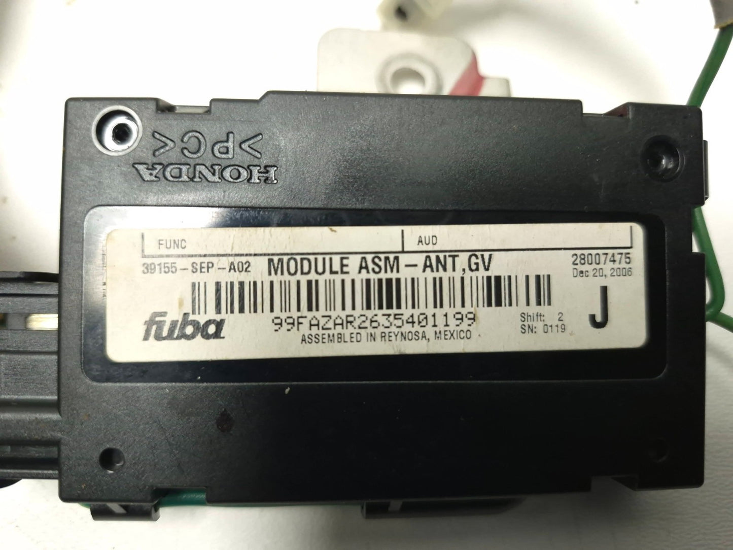 2007 Acura Tl Type-s Antenna Control Module OEM