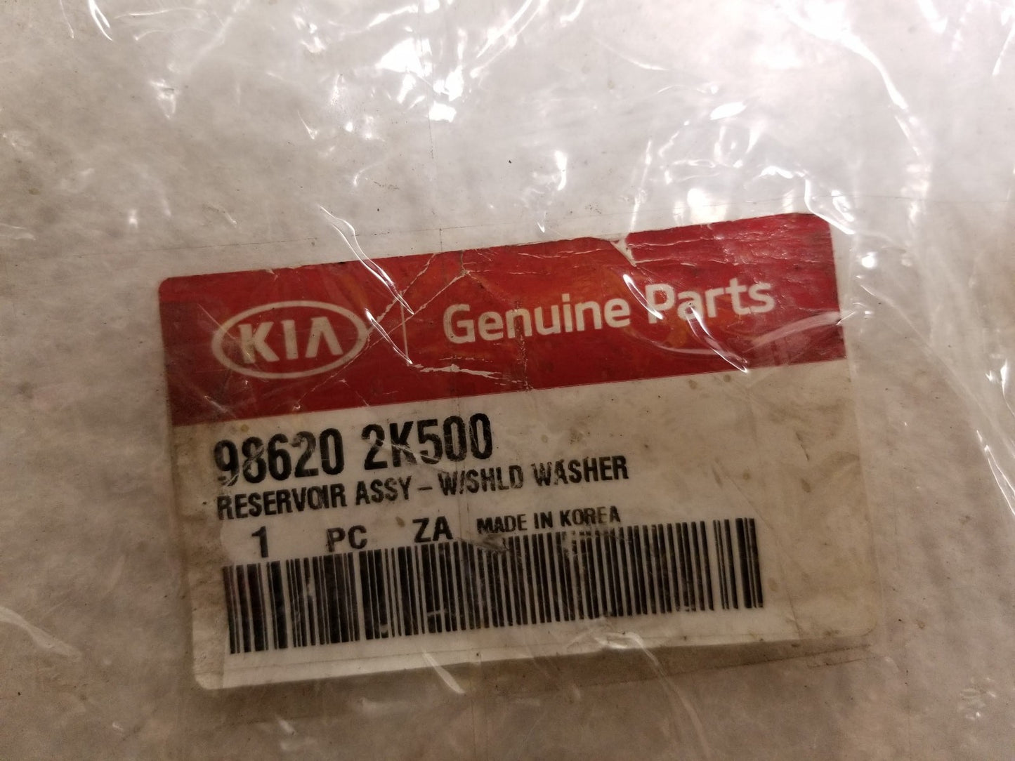 Kia Soul Windshield Washer Fluid Reservoir Tank 98620-2k500 New