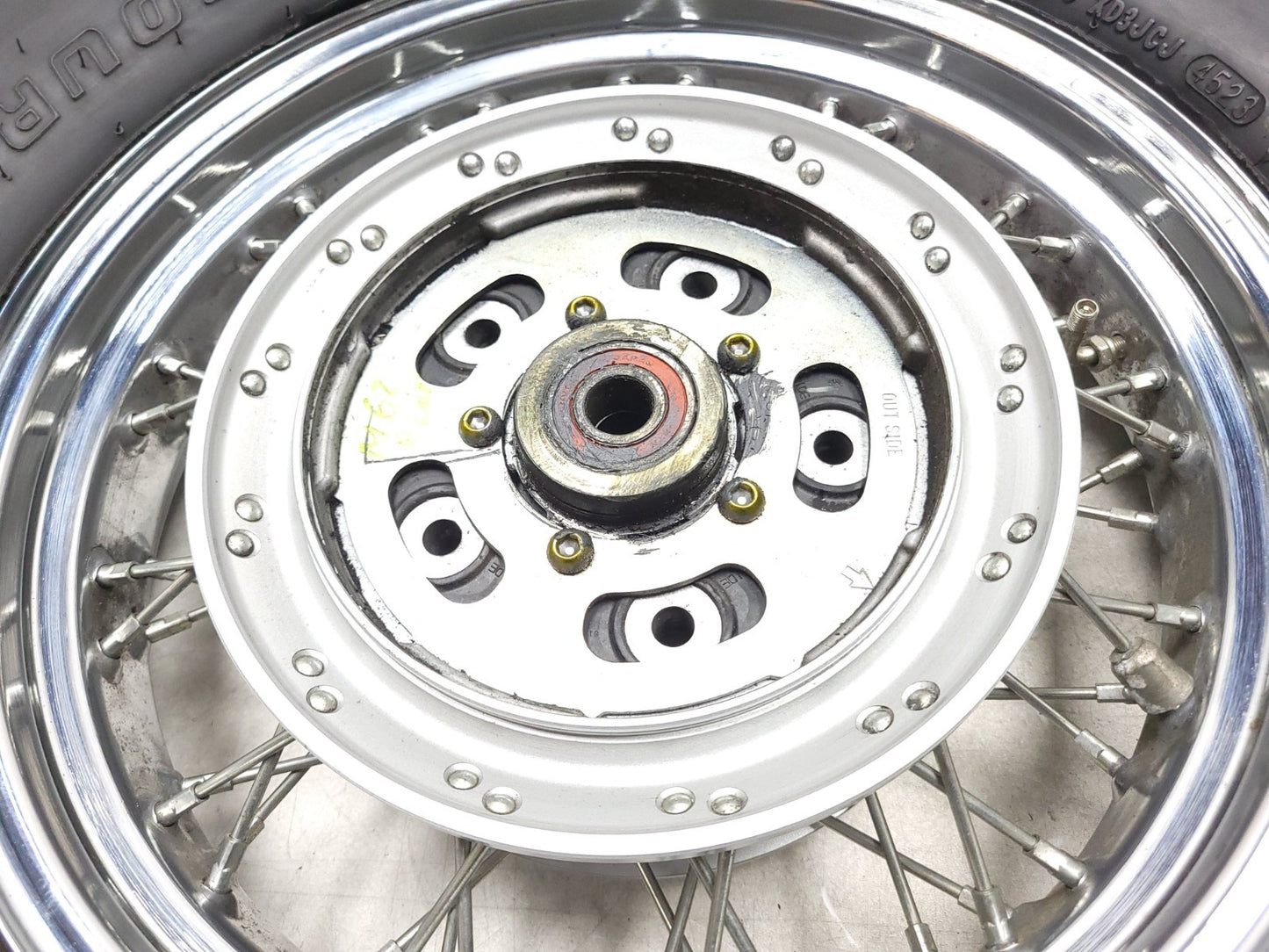 2008 - 2014 Honda Vt750 Shadow Spirit Rear Wheel Rim & Tire OEM