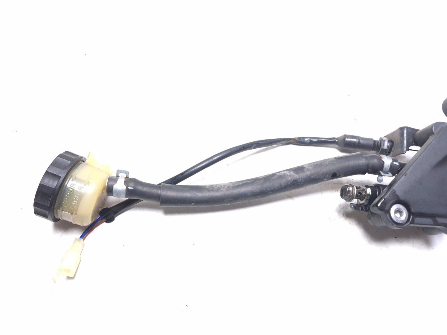 2008 Kawasaki Ninja 250r Ex250j Front Right Footrest W/ Brake Cylinder OEM