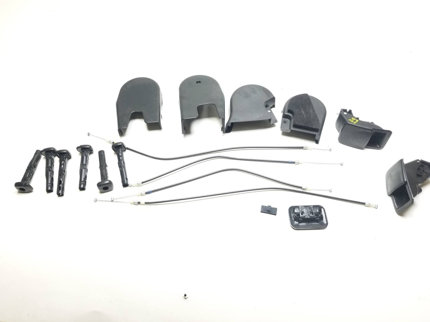 2011 - 2016 Scion Tc Rear Seat Headrest Guide Sleeve & Seat Trim 17 Pcs OEM