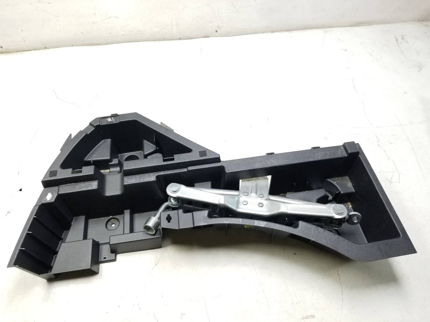 2008 - 2015 Nissan Rogue Trunk Floor Tool Storage & Tools Jack Wrench OEM
