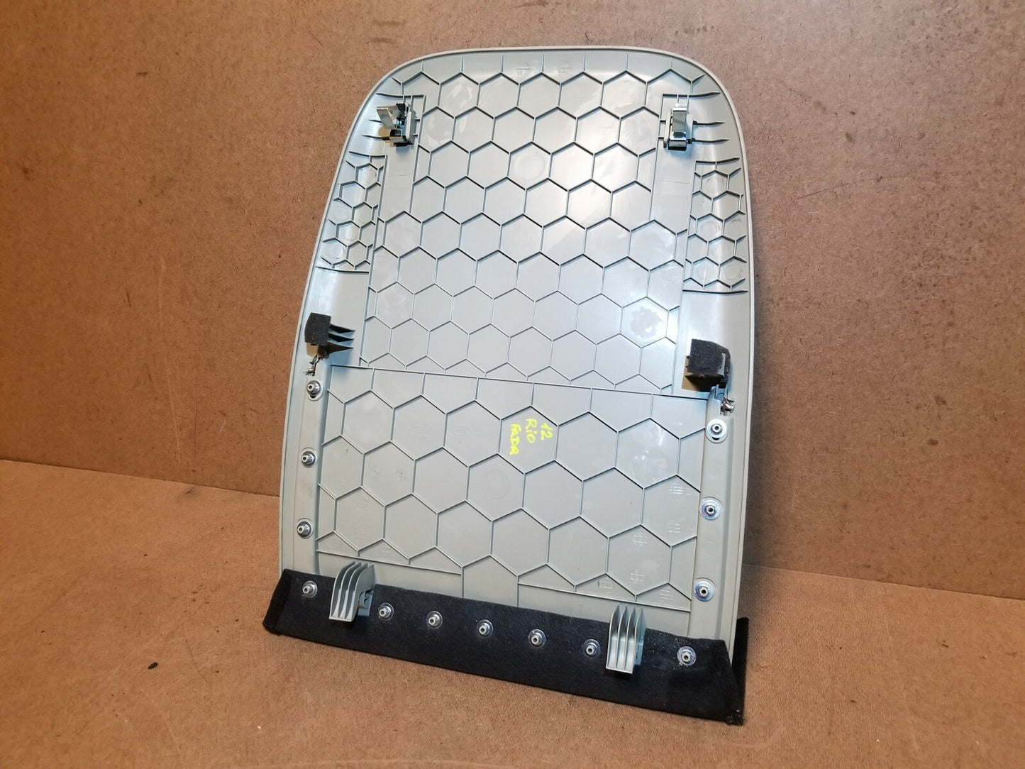 2012 Kia Rio Seat Trim Cover Panel Front Driver Side Left OEM 54k