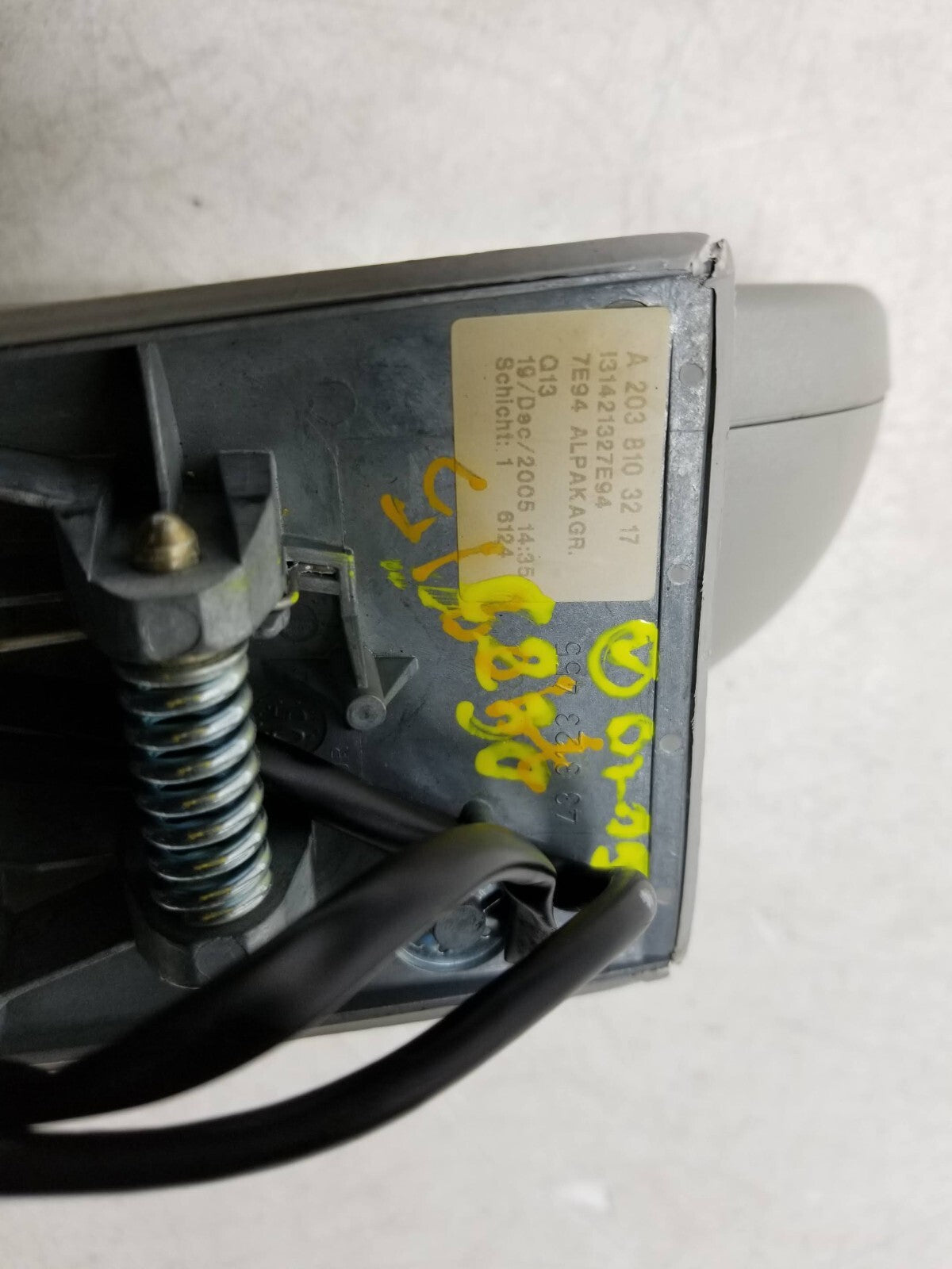 02-05 Mercedes W203 C230 Interior Rear View Mirror OEM